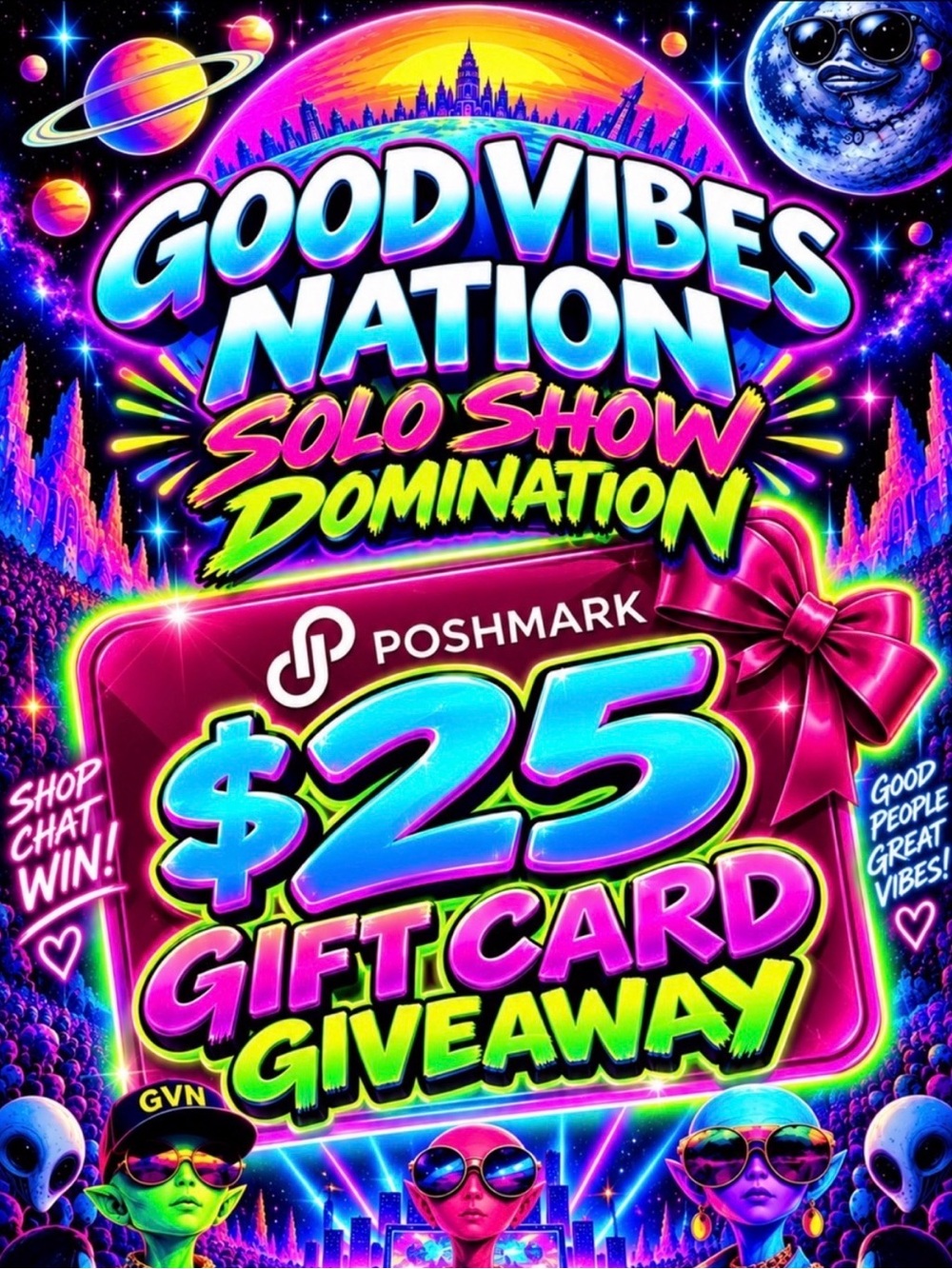 💫 GOOD VIBES NATION $25 GIFT CARD 💫